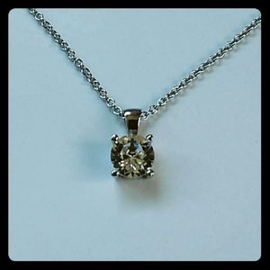 Swarovski crystal stainless steel necklace